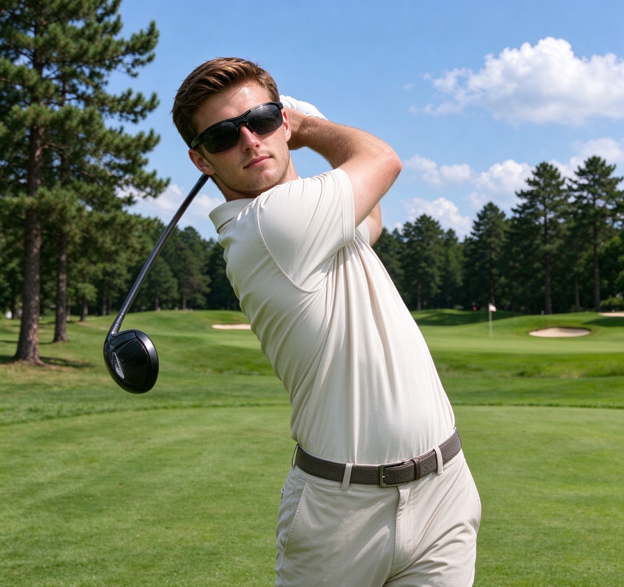 Golf sunglasses