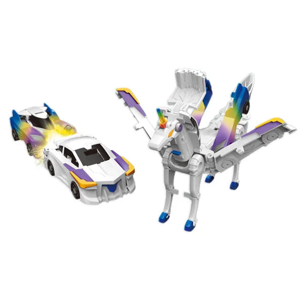 Christmas Special ✨ 2-in-1 Transforming Dragon Car Toy with Collision Action