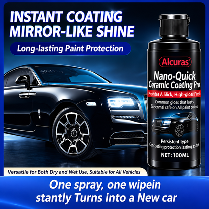 Nano-Quick Ceramic Coating Pro for Automobiles, Featuring Advanced Ceramic Technology ✨