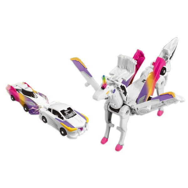 Christmas Special ✨ 2-in-1 Transforming Dragon Car Toy with Collision Action