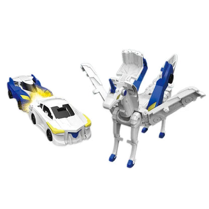 Christmas Special ✨ 2-in-1 Transforming Dragon Car Toy with Collision Action