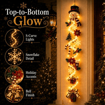(🎁Last Day 49% OFF)🎅✨Glowing Christmas Door Hanger