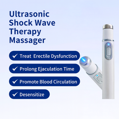 🔥 Mresio® Ultrasonic Shock Wave Therapy Massager——Restore Circulation. Relieve Deep Pain. Rebuild Male Confidence.