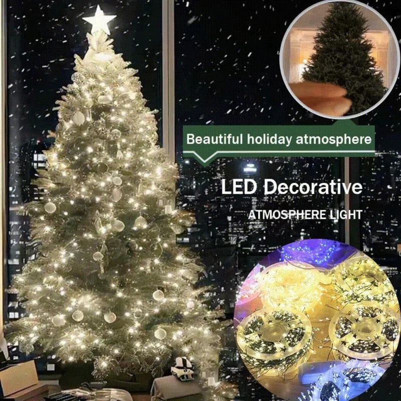 🎁Last Day 49% OFF - 💡LED Copper Wire Firecracker Light String✨