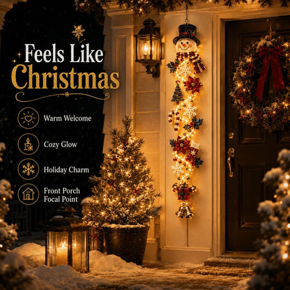 (🎁Last Day 49% OFF)🎅✨Glowing Christmas Door Hanger