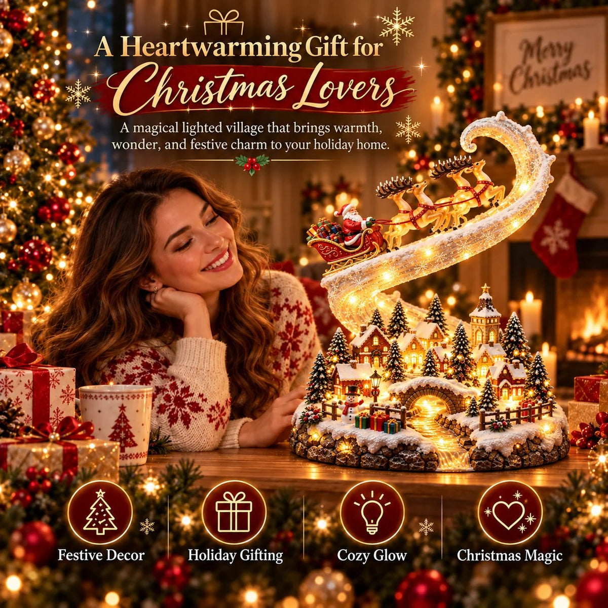 🎁Last Day 49% OFF - 🎄🎅Enchanted Christmas Glow Collection✨