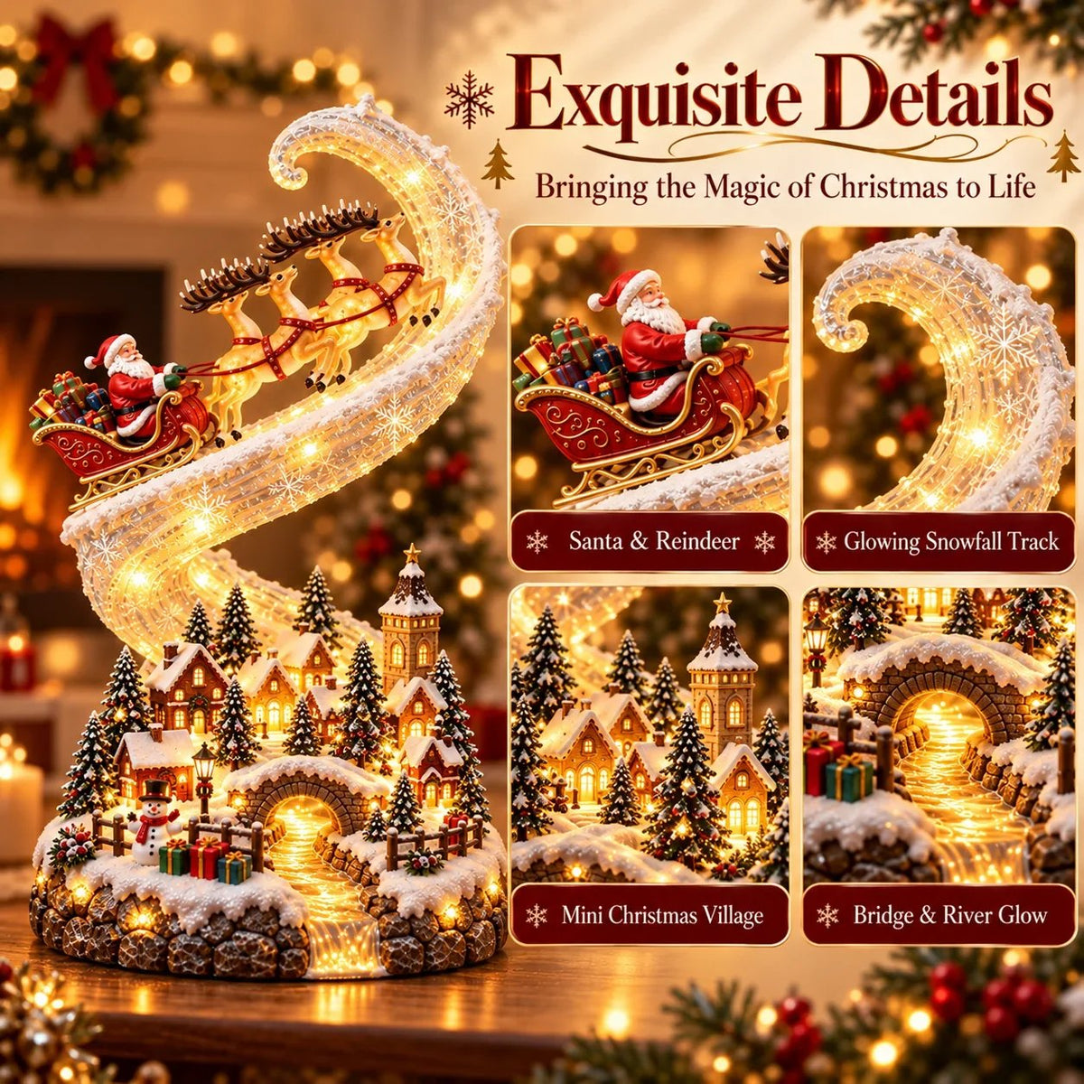 🎁Last Day 49% OFF - 🎄🎅Enchanted Christmas Glow Collection✨