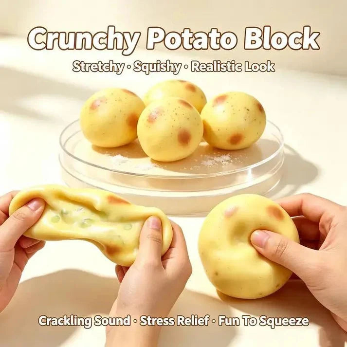 6-Piece Crunchy ASMR Squishies 📦 Free Shipping